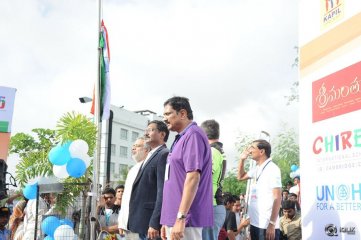 Srimanthudu Movie Team at HBC Chak De India Ride